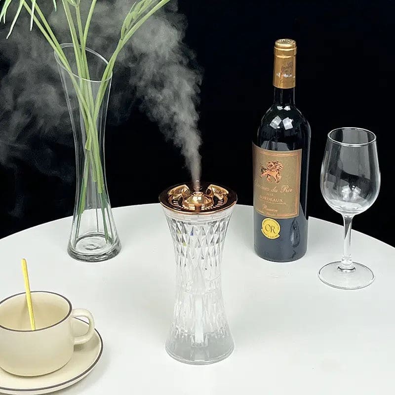 Crystal Lamp Air Humidifier, 2 In 1 Crystal Humidifier, LED Atmosphere Room Decoration Home Lights, USB Air Purifier Aroma Diffuser, Night Lamp Humidifier Decoration, Portable Aroma Oil Diffuser, Home Office Car Air Purifier With Led Night Lights Crystal Lamp Air Humidifier, 2 In 1 Crystal Humidifier, LED Atmosphere Room Decoration Home Lights, USB Air Purifier Aroma Diffuser, Night Lamp Humidifier Decoration, Portable Aroma Oil Diffuser, Home Office Car Air Purifier With Led Night Lights